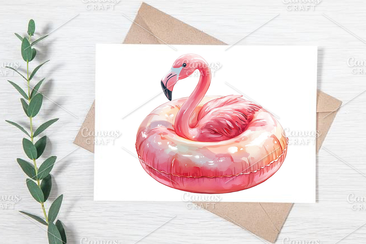 Watercolor Summer Clipart Bundle, an Illustration by Canvas Craft (Photo 6 of 7)