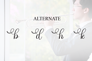 Simphony | Script Font, a Handwritten Font by Scratchones (Thumbnail 8 of 9)