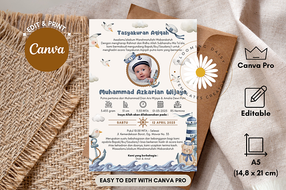 Baby invitation preview 5