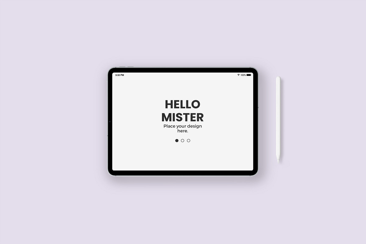 iPad Pro 11-inch Mock-Ups, an iPad Mockup by Modern Studio (Photo 4 of 5)