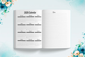 2023 - 2027 Monthly Planner