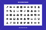 Electronic music icons, an Outline Icon by Wencory (Thumbnail 1 of 2)