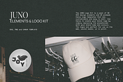 JUNO Logo Kit and Elements for Canva, a Branding & Logo Template by Aire Studio (Thumbnail 9 of 10)