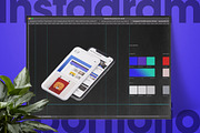9 Part Grid - Instagram Portfolio, a Social Media Template by Milktoast (Thumbnail 2 of 4)
