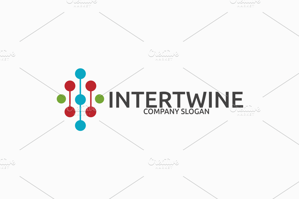 Intertwine Logo, a Branding & Logo Template by Brandlogo