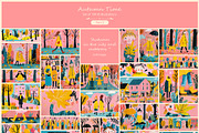Autumn Time 1 - 199 AI illustrations, a Seasonal Illustration by Pundateam (Thumbnail 6 of 7)
