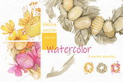 Easter wreaths, an Illustration by Novikova Lida (Thumbnail 2 of 3)