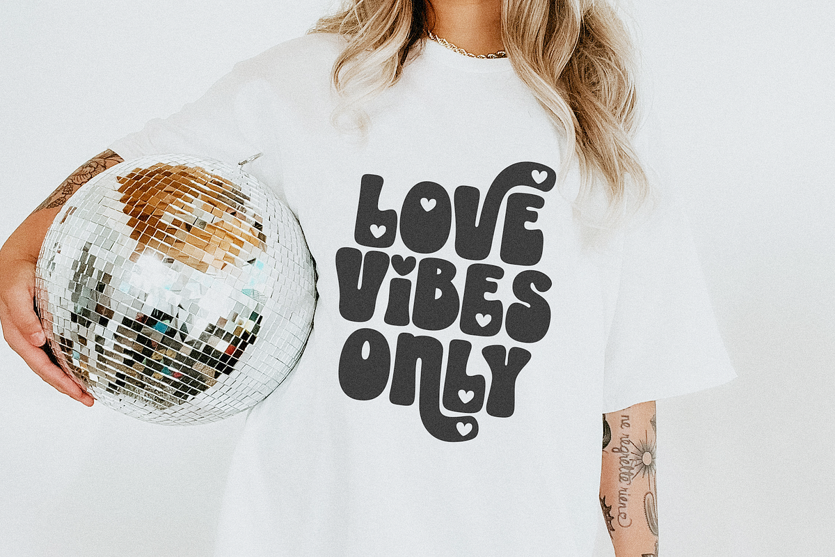 Love More | Retro Font, a Sans Serif Font by KA Designs (Photo 4 of 10)