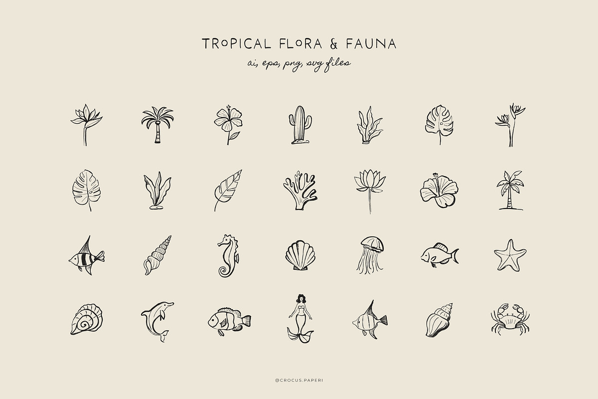 SUMMER HOLIDAY illustrations, a Seasonal Illustration by Crocus Paperi (Photo 4 of 6)