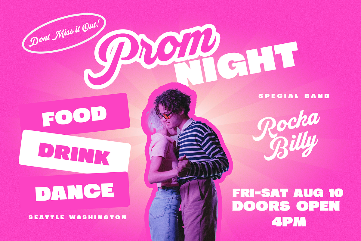 Nineties Party Club | Retro Font Duo, a Script Font by Jolicia Type (Photo 8 of 16)