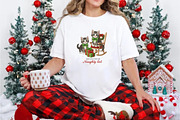 Christmas Vintage Cat Naughty PNG, an Illustration by DreamArtGraphic (Thumbnail 4 of 6)