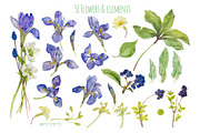 Shades of Blue-watercolorBundle, an Illustration by watercolorwild.graphics (Thumbnail 7 of 11)