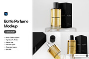 Bottle Perfume Mockup, a Packaging Mockup by SLAB! Design (Thumbnail 1 of 6)