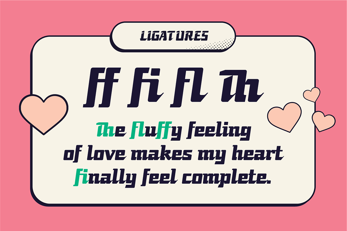 Relik - Flamboyant Vintage Font, a Serif Font by Tiptop Graphic (Photo 5 of 9)
