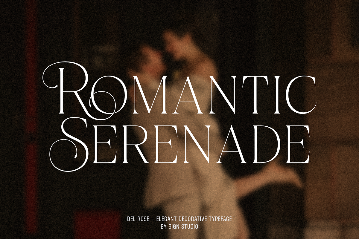Del Rose, a Serif Font by Sign Studio (Photo 5 of 15)