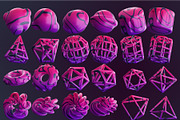 Abstract Shapes 3D, an Object Graphic by Dope Design (Thumbnail 8 of 8)