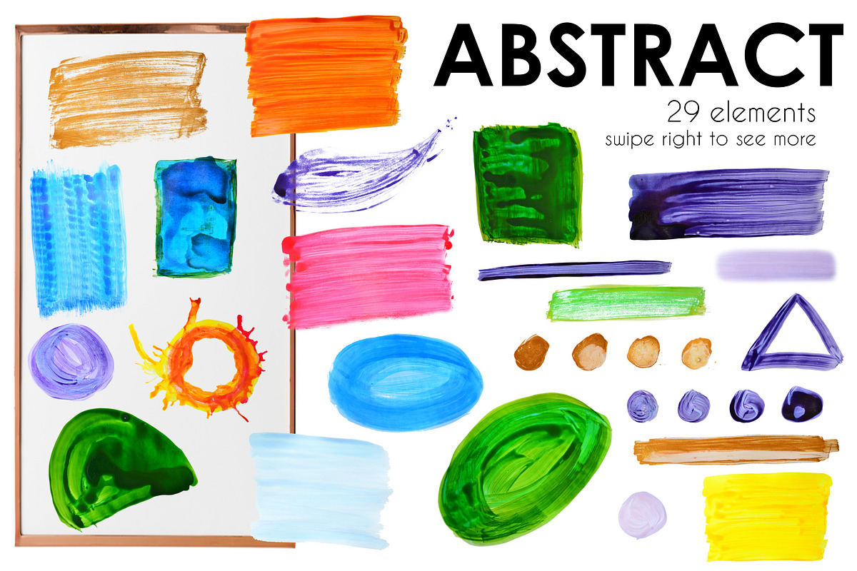 Abstract watercolor painted, a Texture Graphic by Big Bundles Shop (Photo 2 of 4)