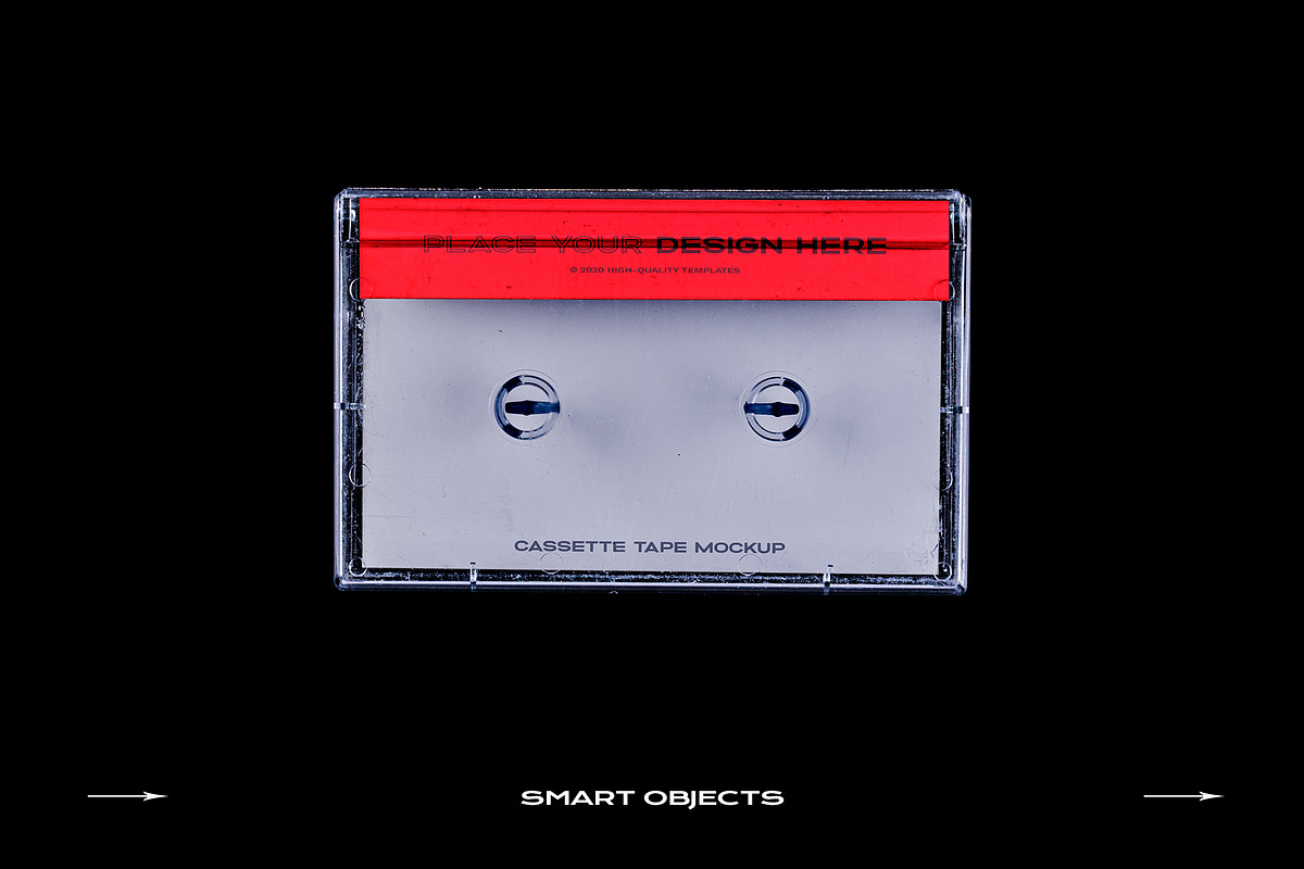 Cassette Tape Mockup Bundle Plastic, a Product Mockup by PrintPixel (Photo 23 of 29)