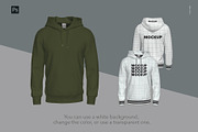 Men's Hoodie Mockups, a Hoody Mockup by Irena Matiash shop (Thumbnail 3 of 3)