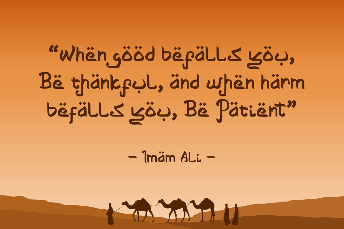 Shayan - Arabic Font Style, a Font by Typefactoryco (Photo 7 of 10)