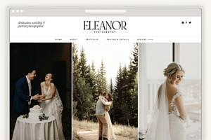 Eleanor Showit Website Template