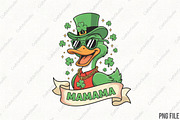 St. Patrick's Day, Mama Png, an Illustration by CraftArtStudio (Thumbnail 1 of 4)