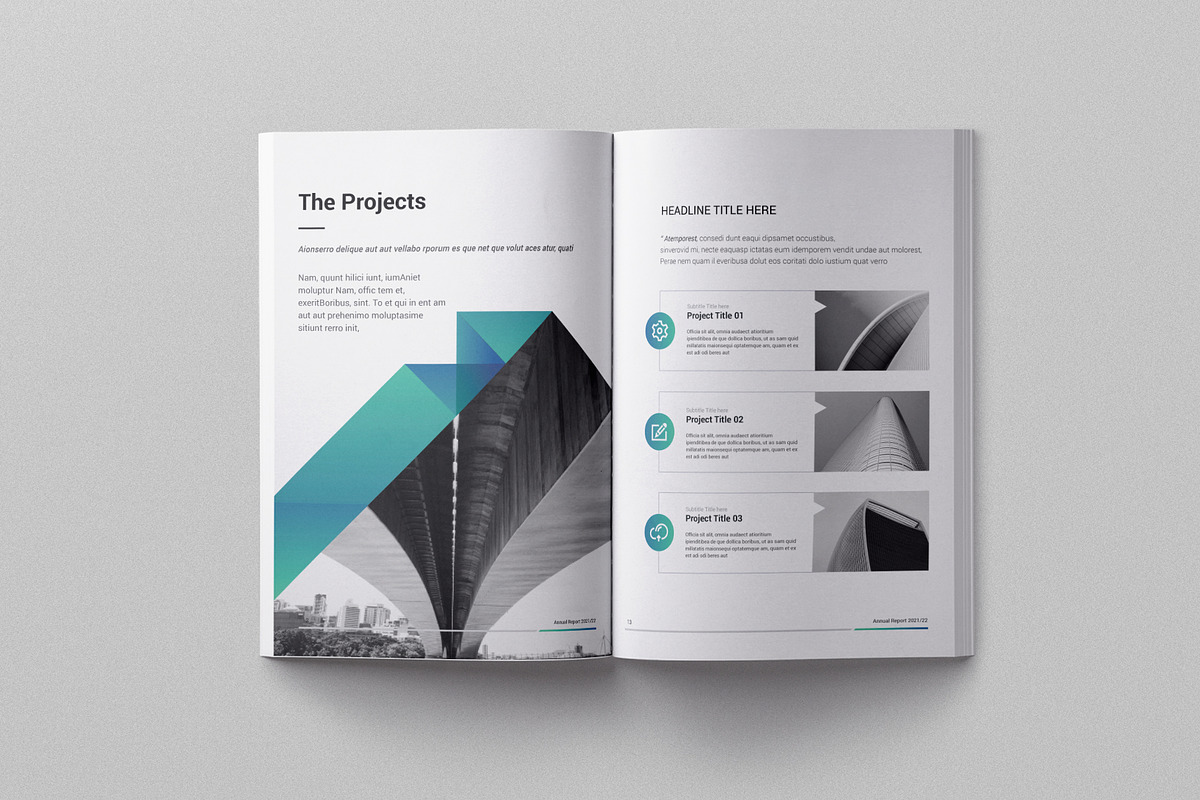 Company Brochure 20 Pages, a Brochure Template by Brochure-Market (Photo 7 of 9)