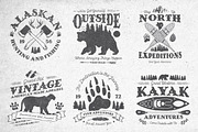North Western Font + Vectors Vol 2, a Font by Nathan Brown (Thumbnail 3 of 5)