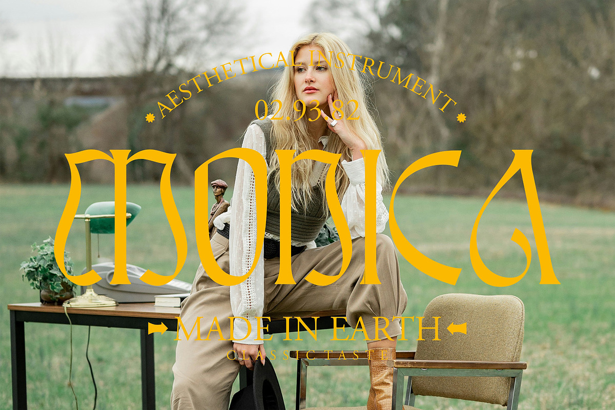 Awsirnam - Aesthetic Serif Font, a Serif Font by Enxyclo Studio (Photo 13 of 29)