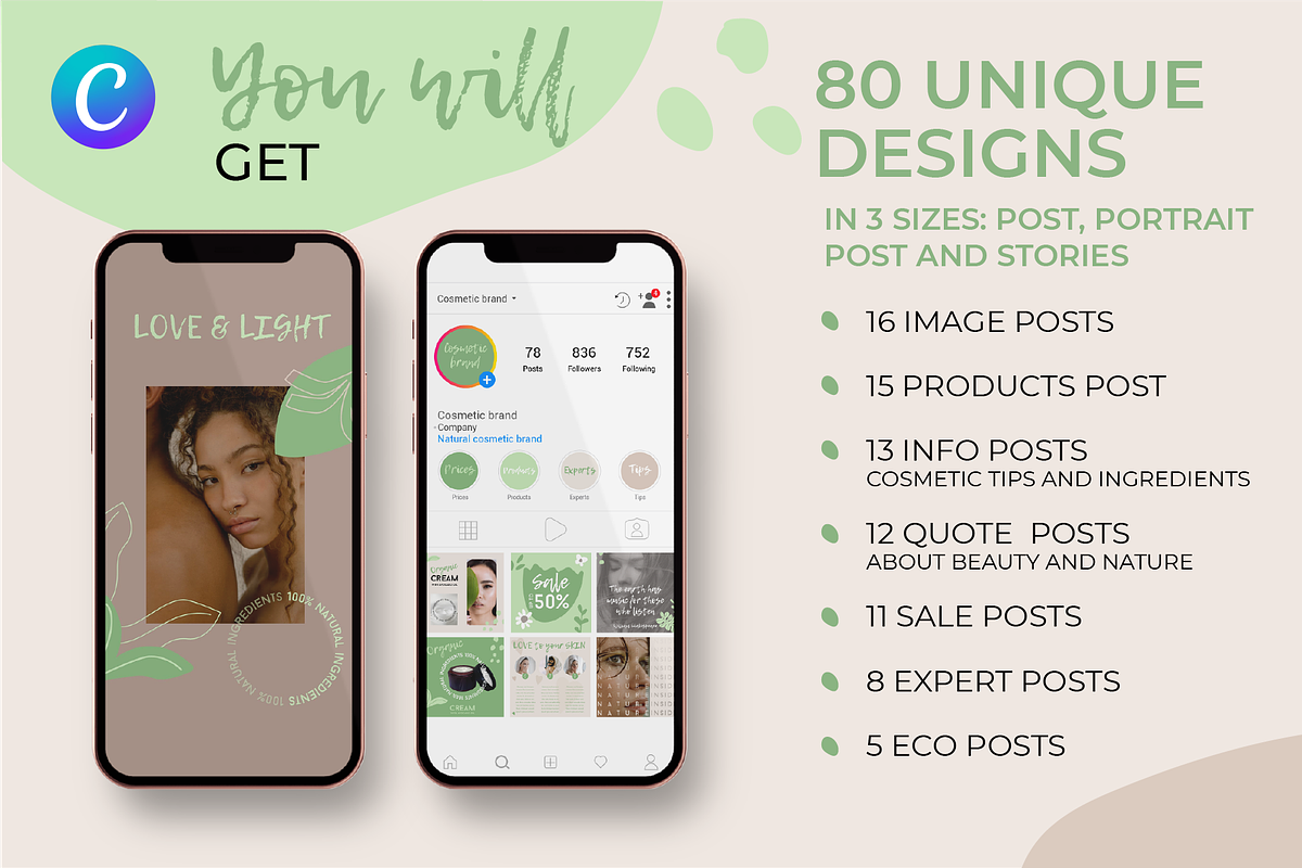 Canva instagram templates, a Social Media Template by Chakraborty Design (Photo 13 of 15)