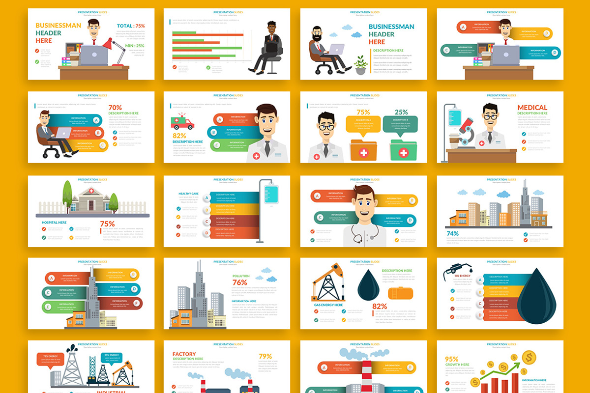 Big Infographics Keynote, a Presentation Template by Graphicgo (Photo 4 of 16)