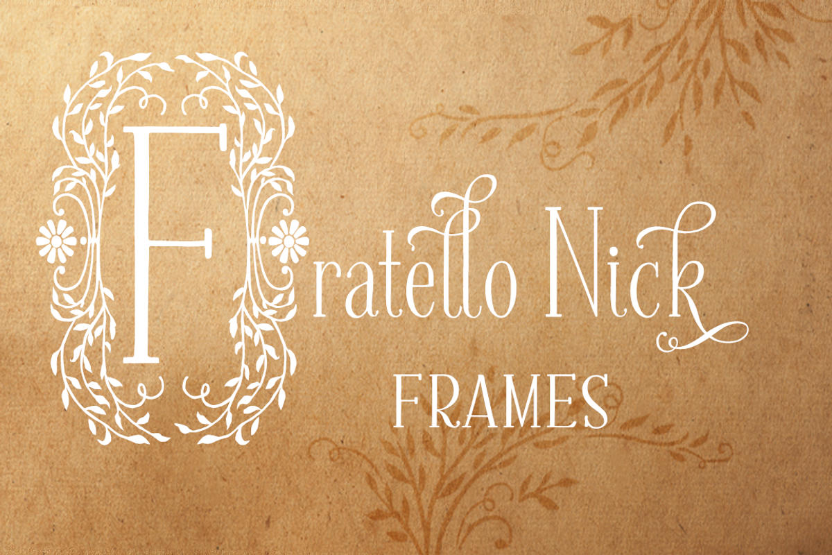 Sale-Fratello Nick Frames