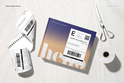 Noissue Shipping Labels Mockup Set, a Packaging Mockup by creatsy5 (Thumbnail 6 of 21)