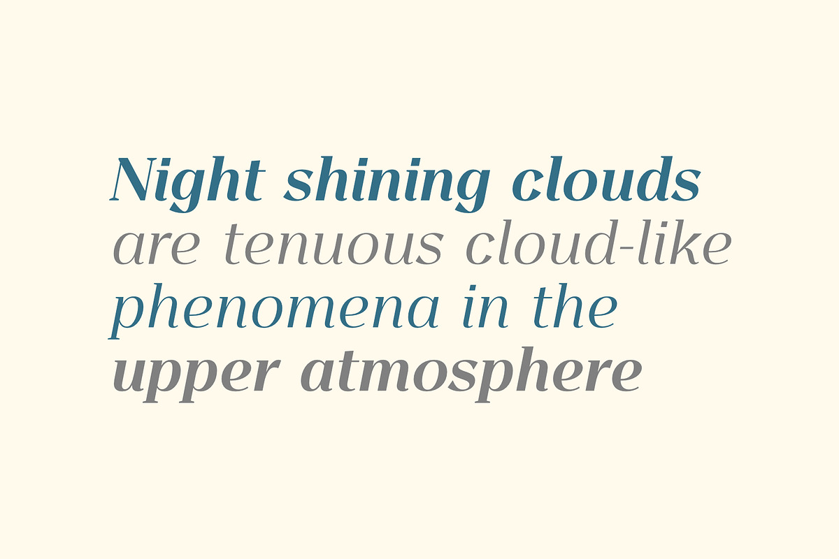 Cloud Lucent, a Serif Font by Typomancer (Photo 3 of 6)