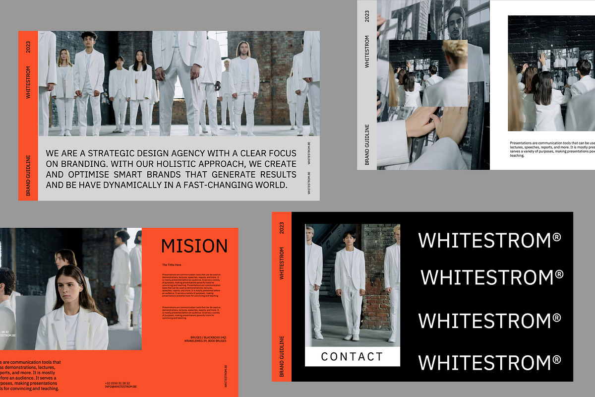 Whitestrom Brand Guide PPTX, a Presentation Template by Identy Studio (Photo 7 of 10)
