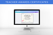 Teacher Award Certificate Template, a Card Template by Snapybiz (Thumbnail 8 of 10)