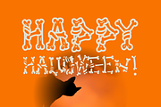 Ghoul Bones Display Font, a Symbol Font by Helotype (Thumbnail 2 of 6)