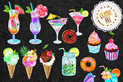 Summer Party Clipart, a Food Illustration by Download Graphic Art (Thumbnail 2 of 5)