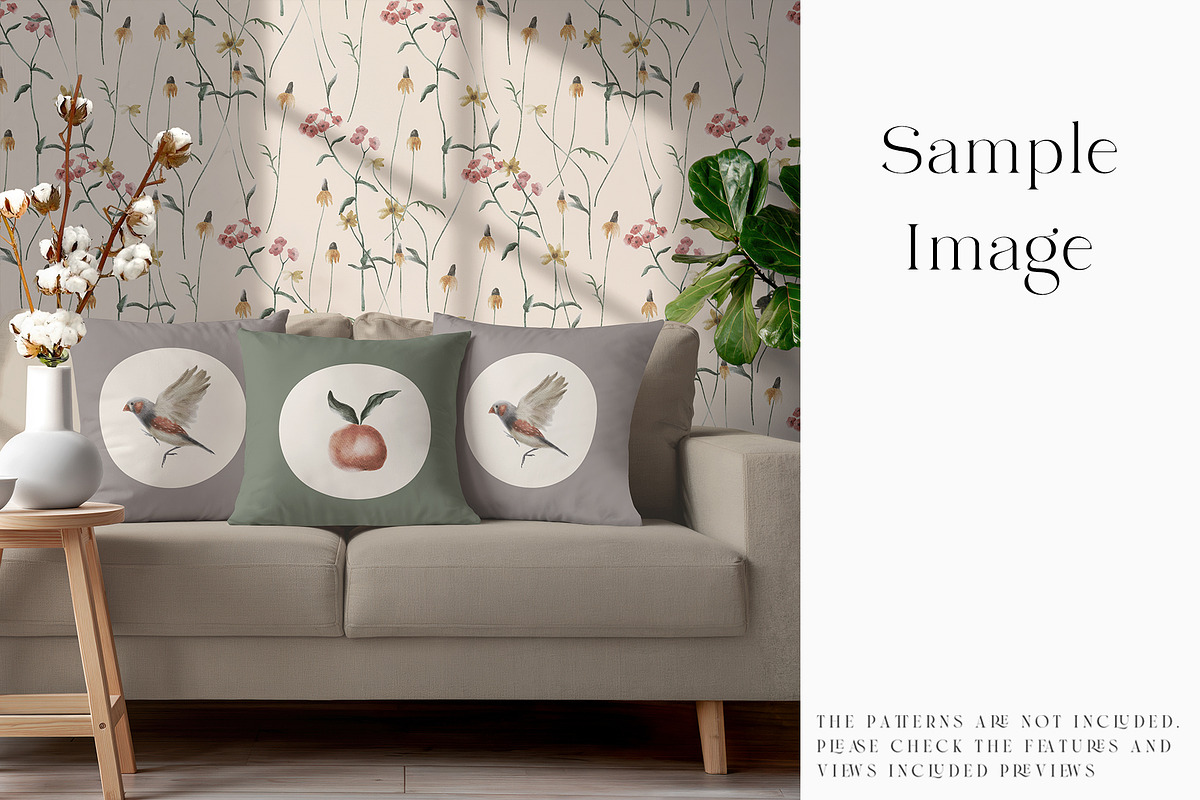 Throw Pillows Mockups, a Household Mockup by mock-ups (Photo 8 of 31)
