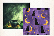 Halloween Digital Papers-20 PNG, a Pattern Graphic by Libby Wishes (Thumbnail 3 of 5)