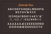 Audacity - Font Duo (+EXTRAS), a Sans Serif Font by Sarid Ezra (Thumbnail 12 of 12)