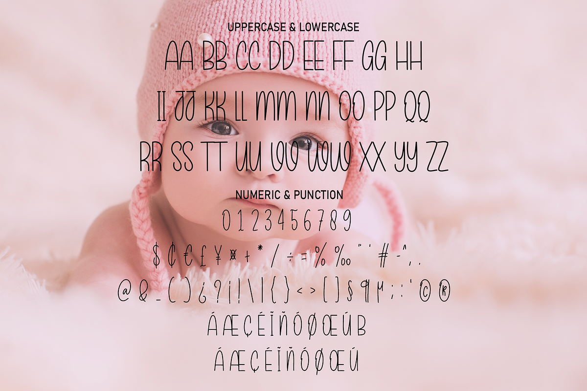 Baby Pinky | Script Font, a Script Font by Scratchones (Photo 7 of 7)