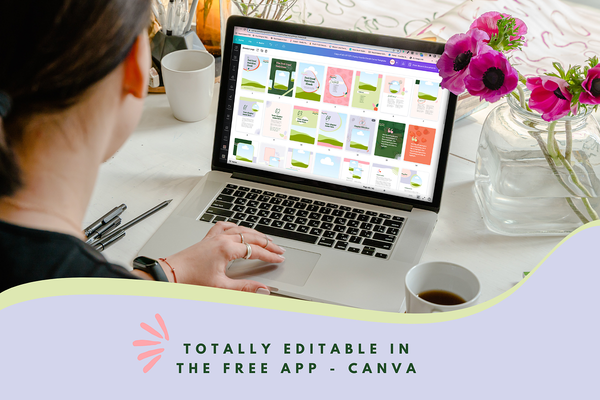 Canva Ebook Template - Health Coach, a Marketing Template by Kurly Creative (Photo 3 of 11)