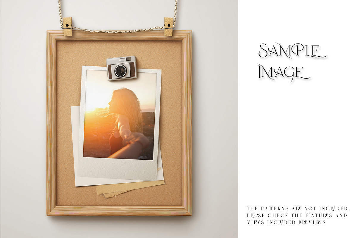 Instant Photo Mockups Collection, a Mockup by mock-ups (Photo 27 of 59)