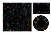 Elegant single-line flowers., a Decorative Illustration by Nenahliadava Design (Thumbnail 1 of 7)