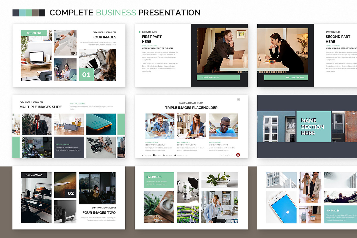 Complete Business Powerpoint Templat, a Presentation Template by Zacomic Studios (Photo 28 of 32)