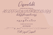 Differentiable | Handwritten font, a Script Font by alphArtype (Thumbnail 6 of 7)