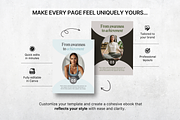 Wellness Coach Ebook Template Blue, a Magazine Template by DigiPax (Thumbnail 8 of 11)