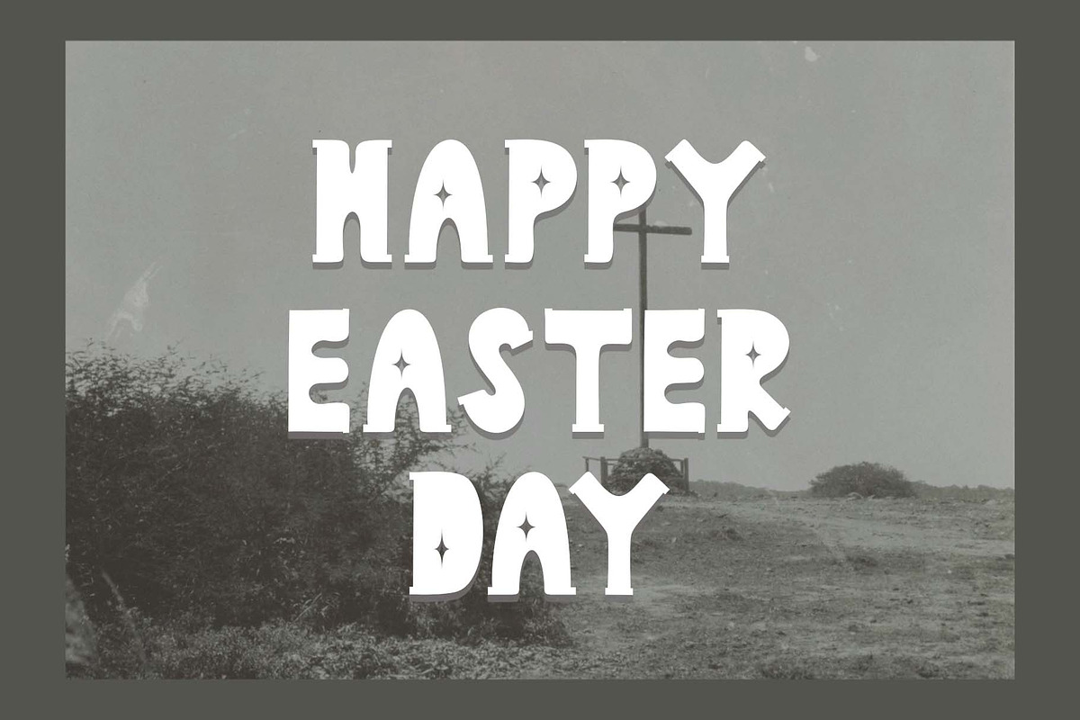 Easter Land, a Blackletter Font by Yoga Letter (Photo 2 of 6)