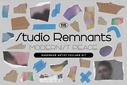 STUDIO REMNANTS Collage Kit, an Object Graphic by angelainthefields (Thumbnail 1 of 13)